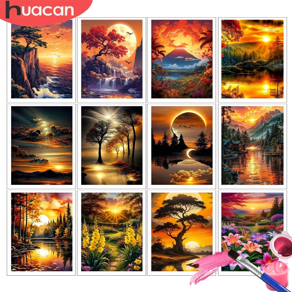 Peinture au numéro — Paysage 38