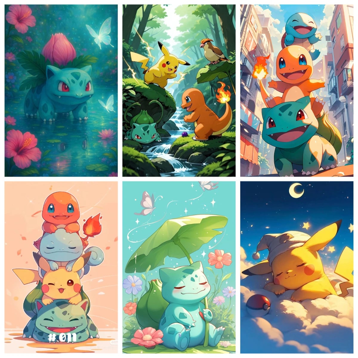 Peinture au numéro — Anime 4