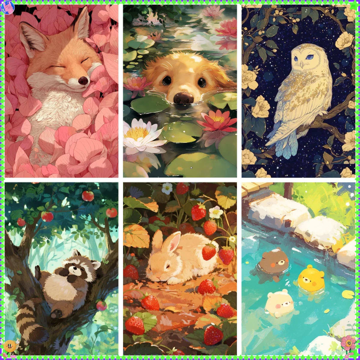 Peinture au numéro — Renard