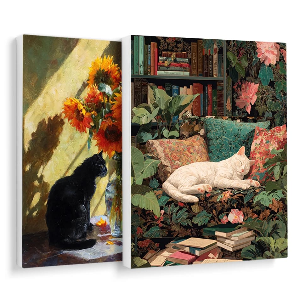 Peinture au numéro — Chat 14