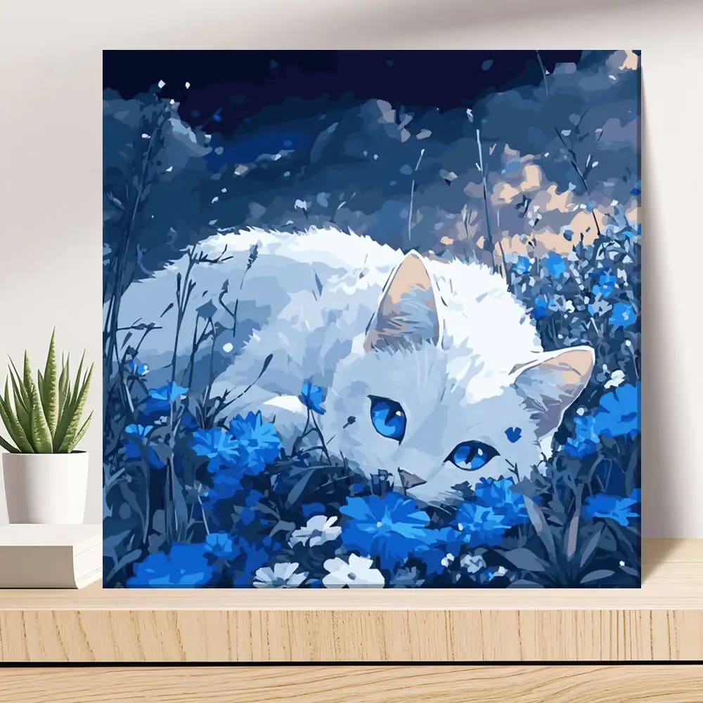 Peinture au numéro — Fleurs 2