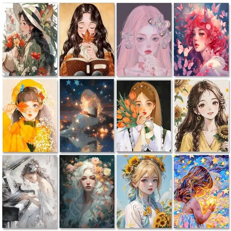 Peinture au numéro — Anime 23