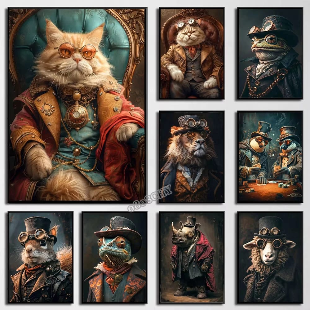 Peinture au numéro — Chat 24
