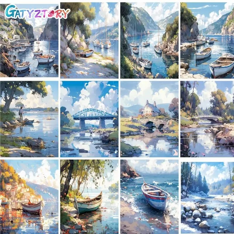 Peinture au numéro — Paysage 22
