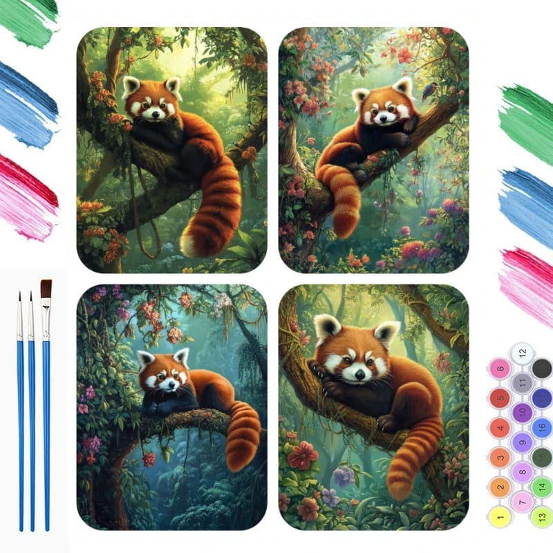 Peinture au numéro — Forêt 3