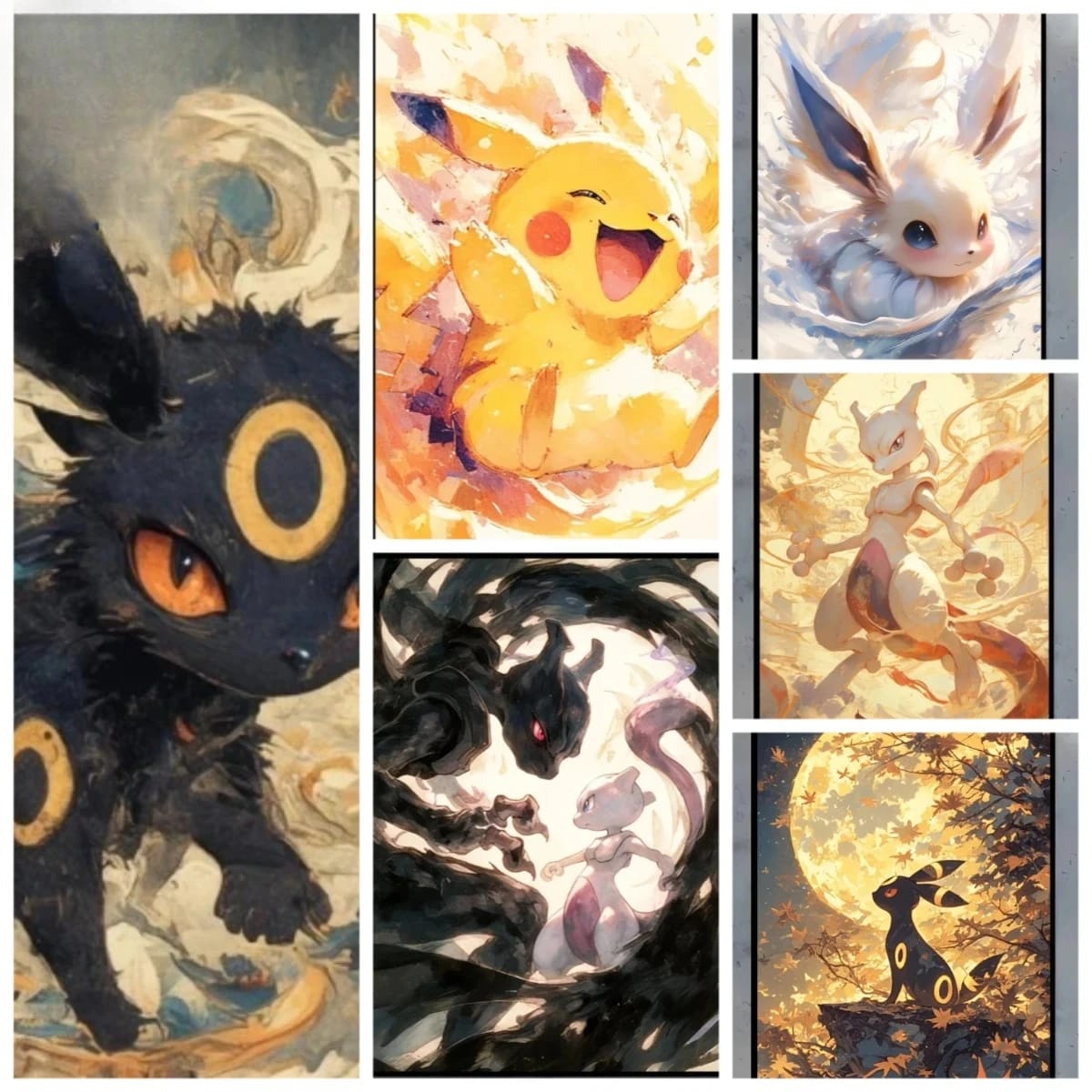 Peinture au numéro — Pikachu 2