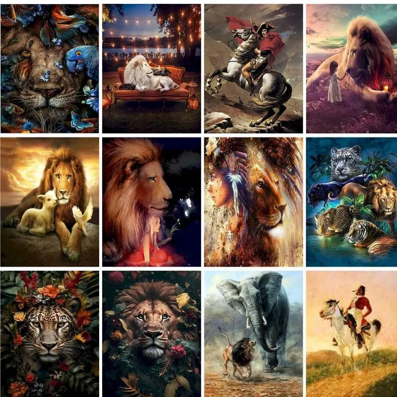 Peinture au numéro — Cheval 13