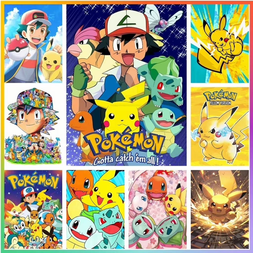 Peinture au numéro — Pokémon 4