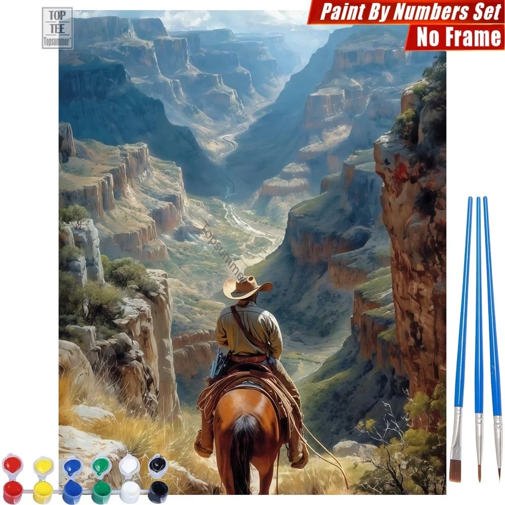 Peinture au numéro — Cheval 39