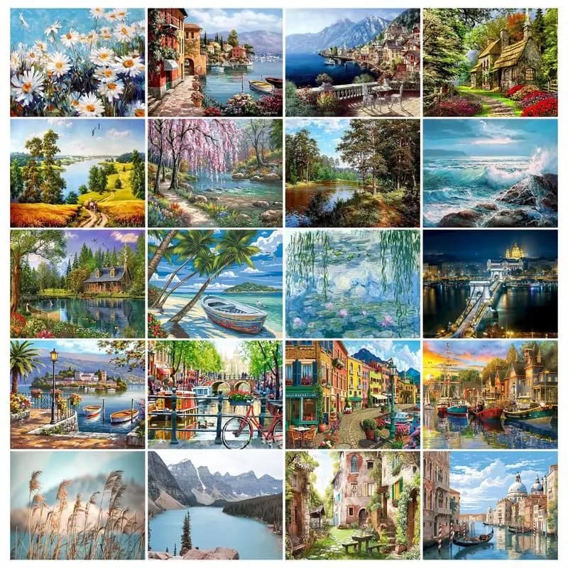 Peinture au numéro — Paysage 47