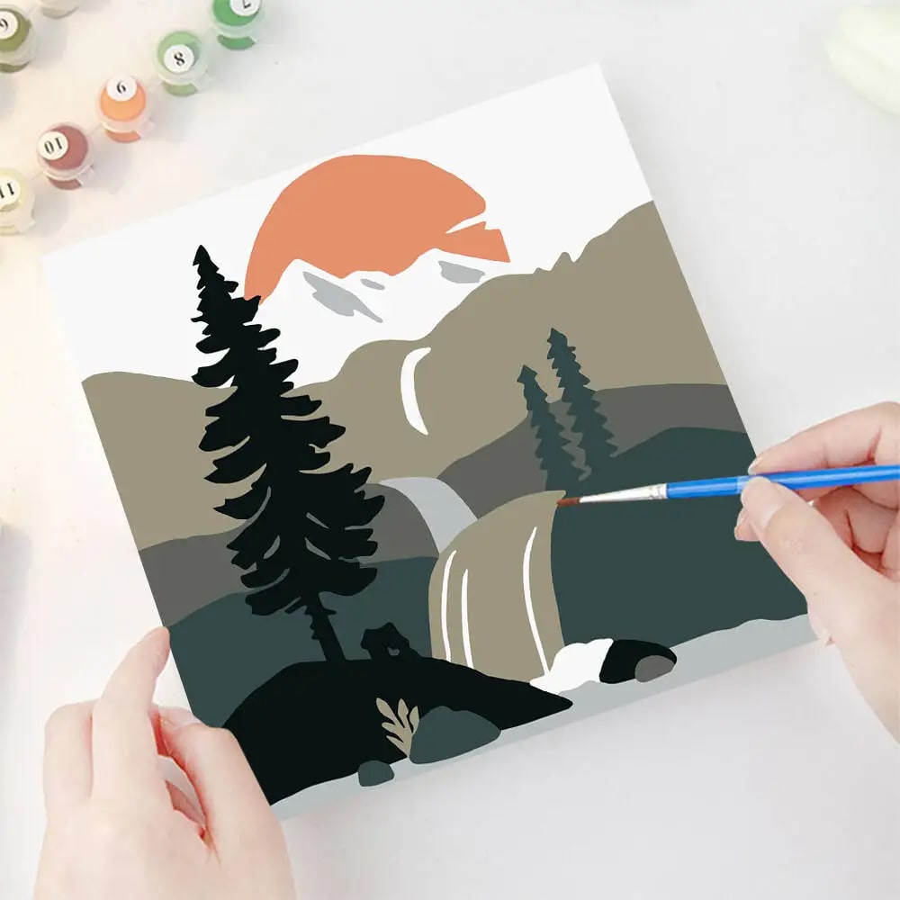 Peinture au numéro — Paysage 43