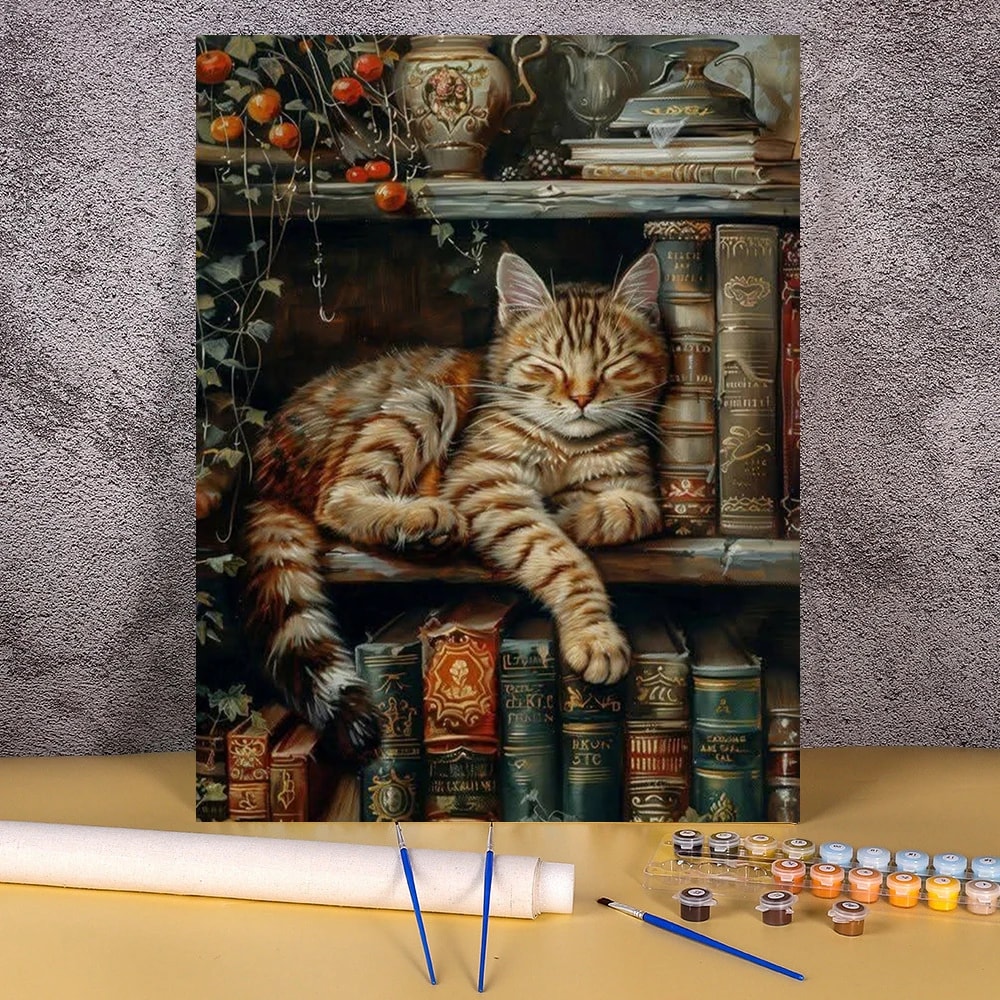 Peinture au numéro — Chat 35