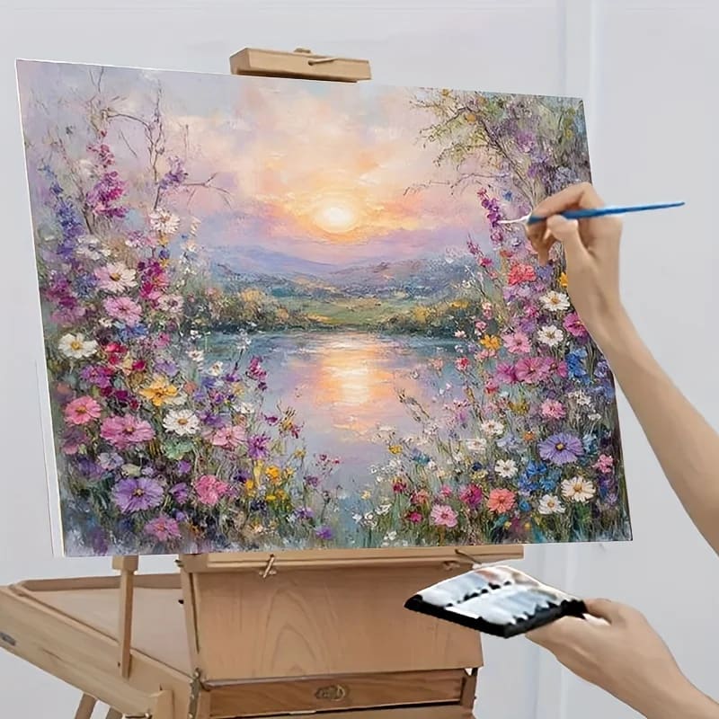 Peinture au numéro — Coucher de soleil 19
