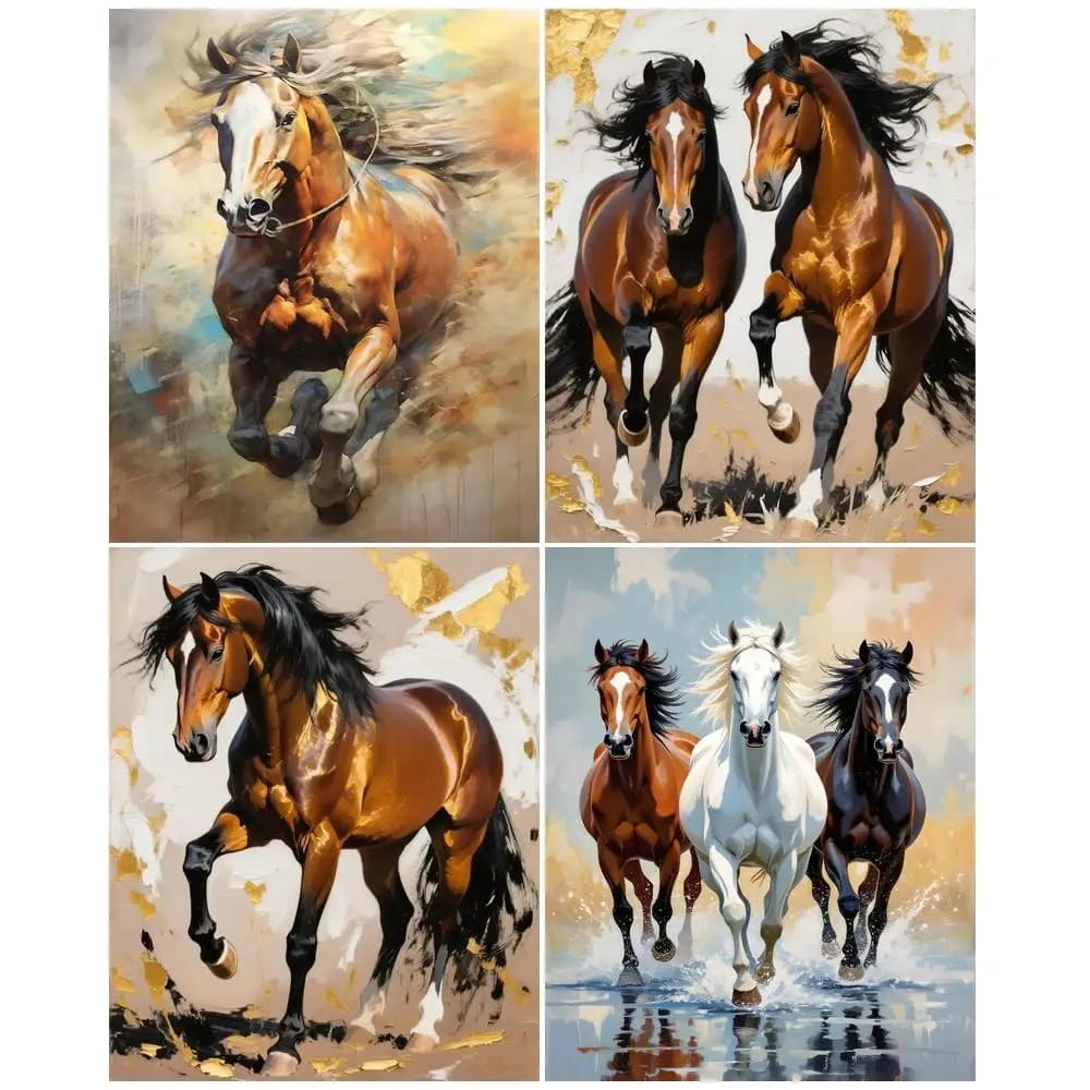 Peinture au numéro — Cheval 30