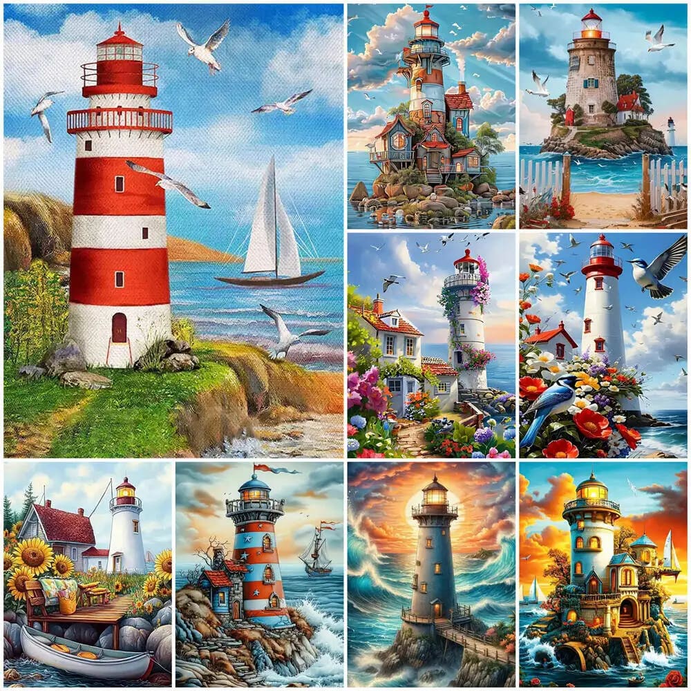 Peinture au numéro — Paysage 57