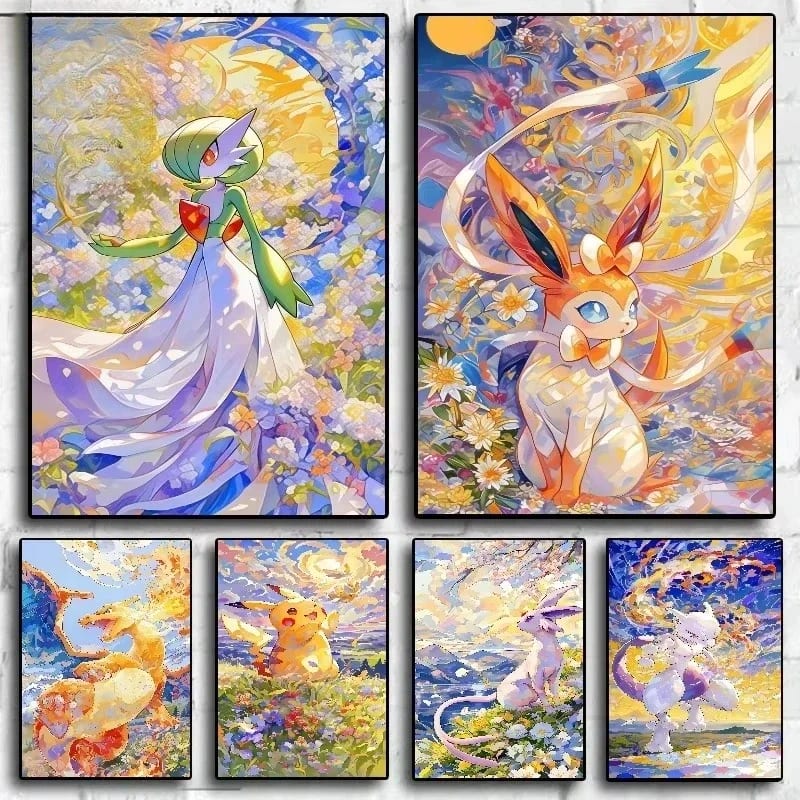 Peinture au numéro — Pokémon