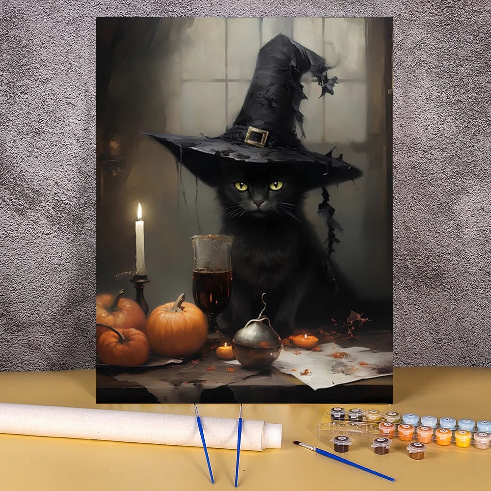 Peinture au numéro — Chat 26