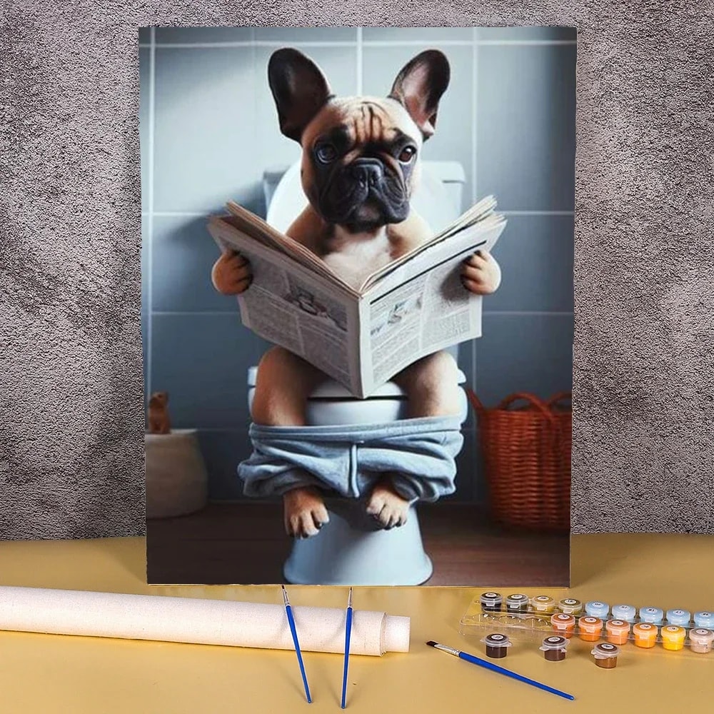 Peinture au numéro — Chien 20