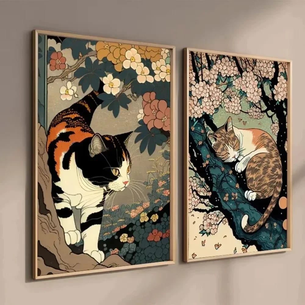 Peinture au numéro — Chat 19