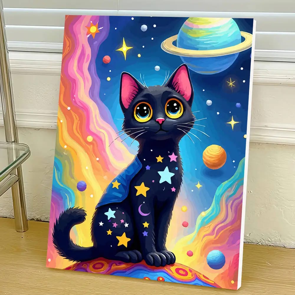 Peinture au numéro — Chat 5
