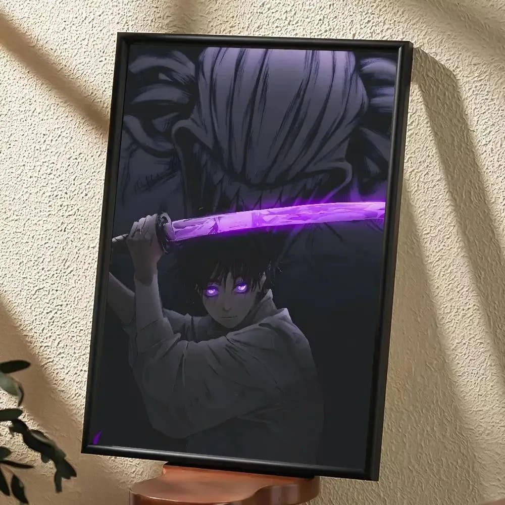 Peinture au Numéro — Yuji Itadori assaut divergent aux poings (Jujutsu Kaisen)
