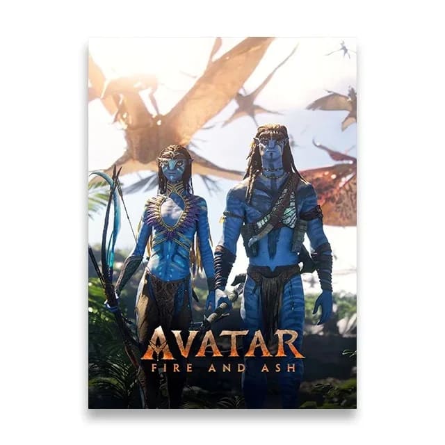 Peinture au Numéro — Jake et Neytiri dans la jungle de Pandora (Avatar : Fire and Ash)
