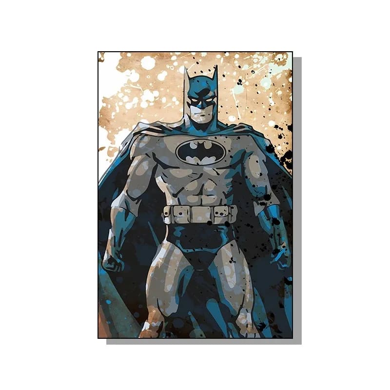 Peinture au Numéro — Superman levant le poing, style pop-art (DC)