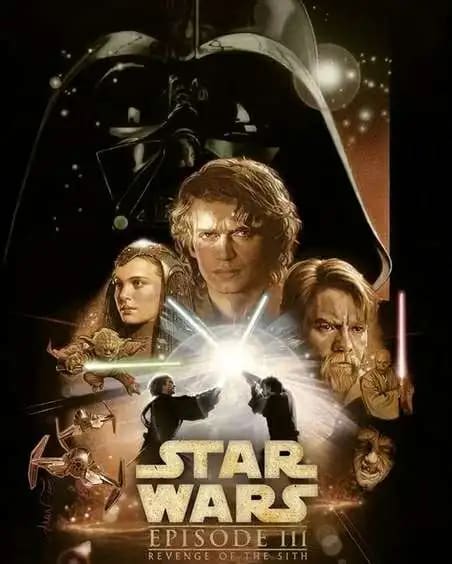 Peinture au Numéro — Affiche de La Revanche des Sith (Star Wars, Épisode III)