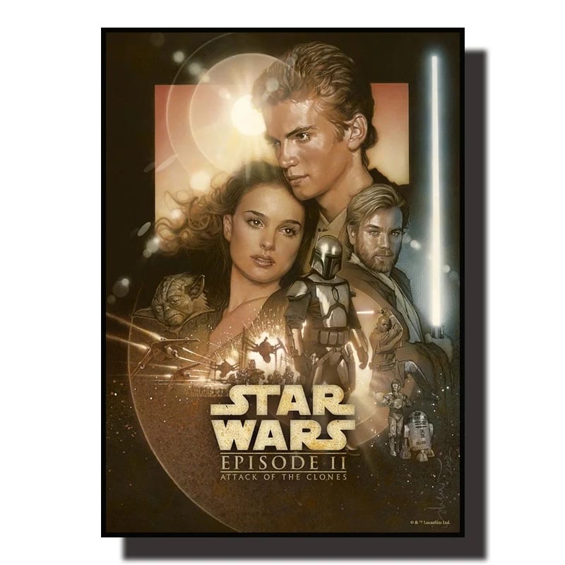 Peinture au Numéro — Affiche de L'Attaque des Clones (Star Wars, Épisode II)