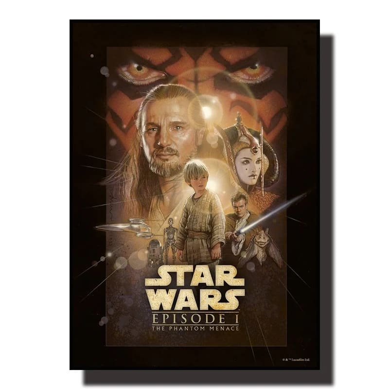 Peinture au Numéro — Affiche de La Menace fantôme (Star Wars, Épisode I)