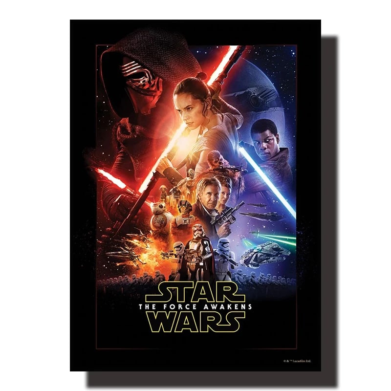 Peinture au Numéro — Affiche du Réveil de la Force (Star Wars, Épisode VII)