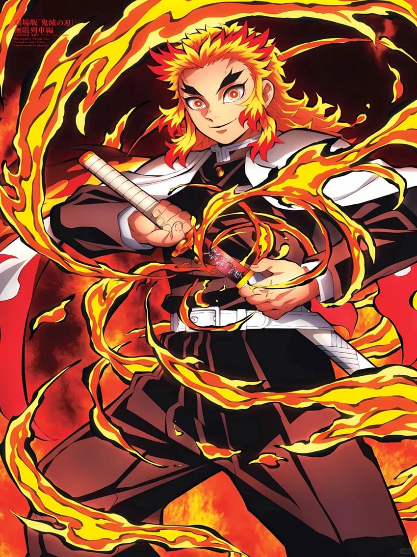 Peinture au Numéro — Nezuko Kamado au masque de renard (Demon Slayer)