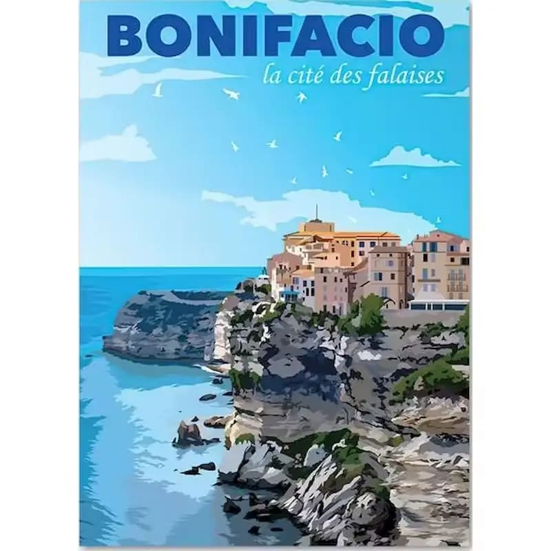 Peinture au numéro - Bonifacio