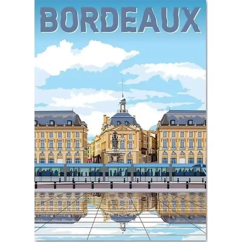 Peinture au numéro - Bordeaux