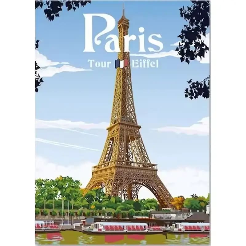 Peinture au numéro - Paris