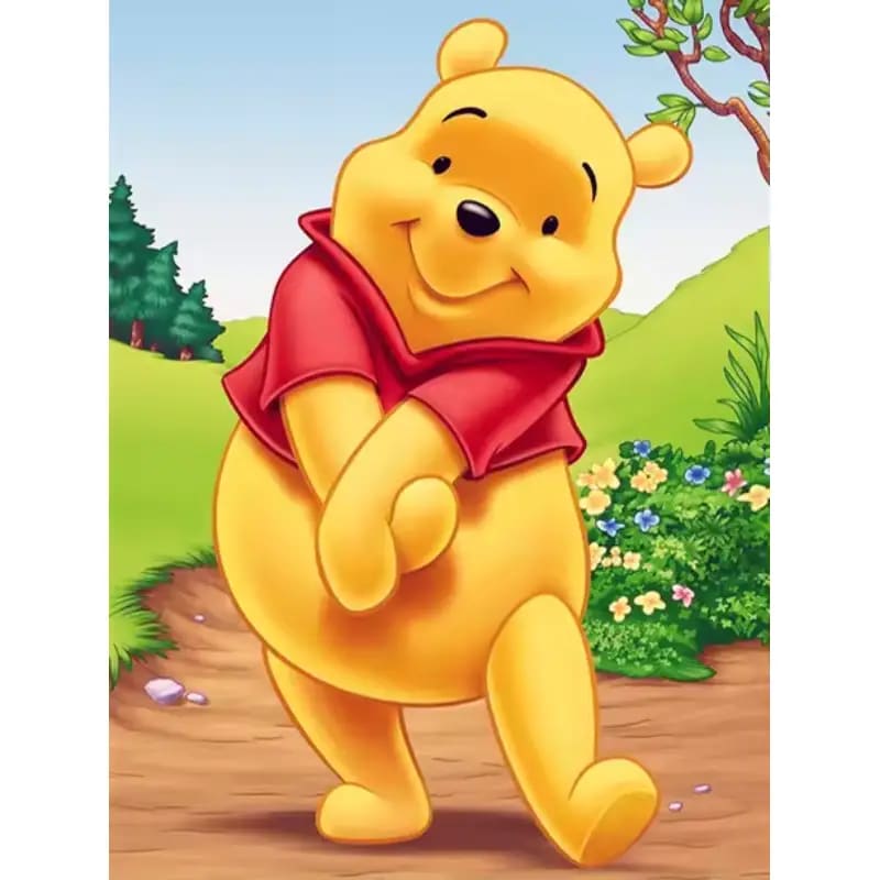 Peinture au numéro - Winnie l'Ourson