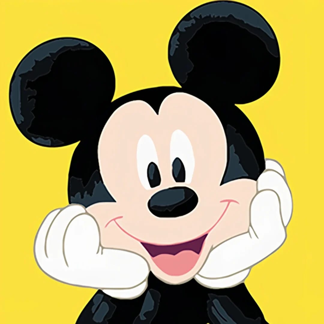 Peinture au numéro - Disney - Mickey Mouse