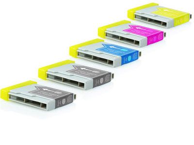 LC1240VALBP - cartouches compatible Brother - multipack 4 couleurs : noire, cyan, magenta, jaune