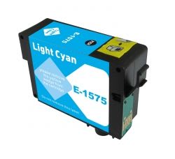 C13T15754010 / T1575 - cartouche compatible Epson - cyan photo