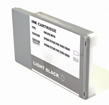 C13T603700 / T6037 - cartouche compatible Epson - noire
