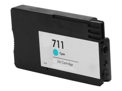 CZ130A / 711 - cartouche compatible HP - cyan