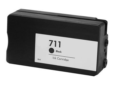 CZ133A / 711 - cartouche compatible HP - noire