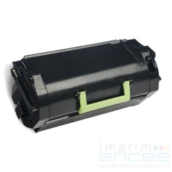 52D2H0L / 522HL - toner compatible Lexmark - noir