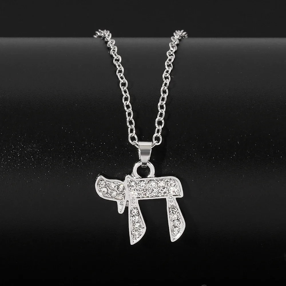Collier Chai pavé de Zircons — vue 3