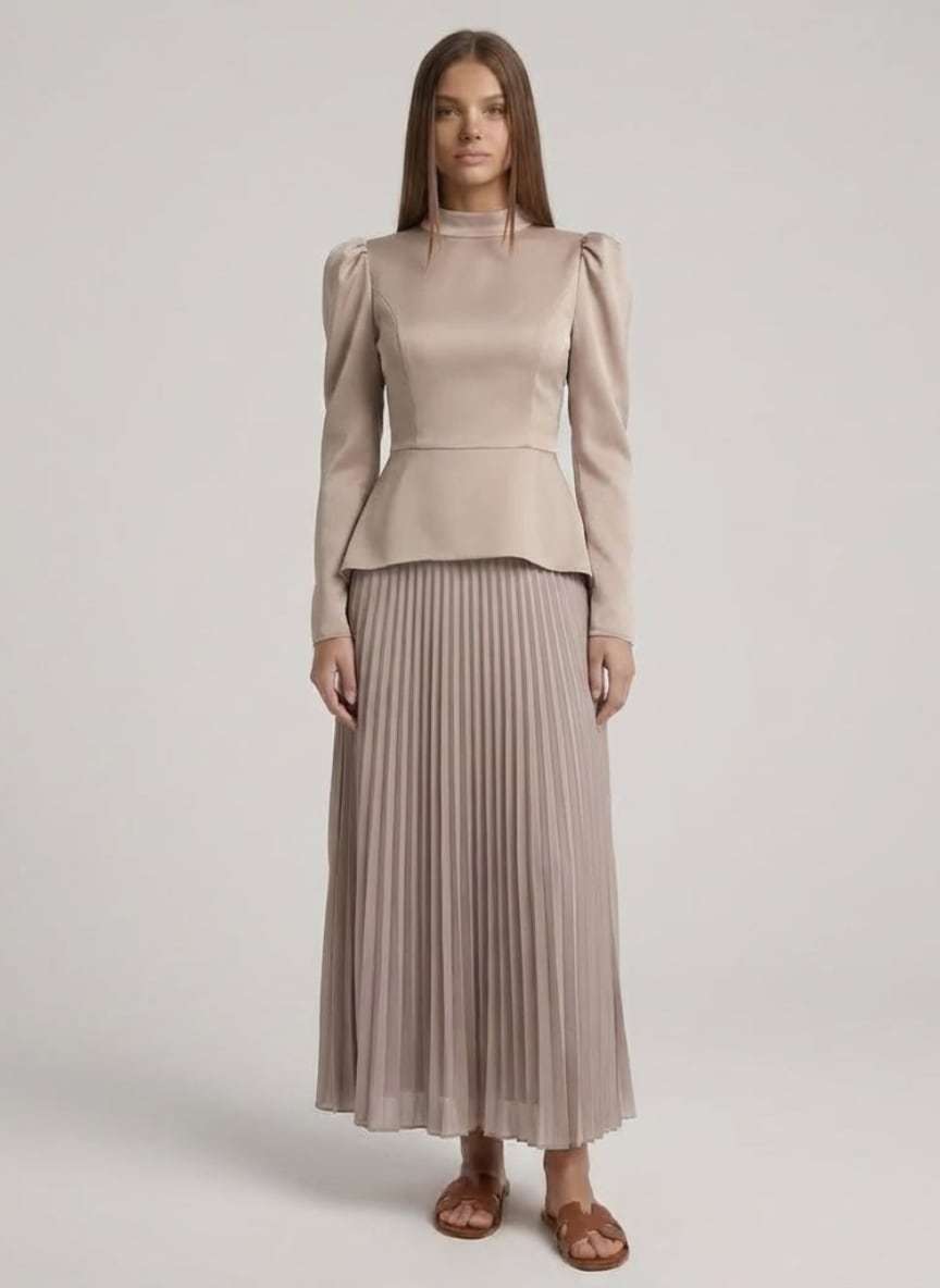 Robe Longue drapée Tsniout — vue 4