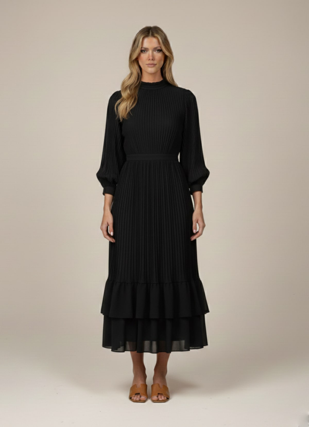 Robe Longue Plissée — vue 4