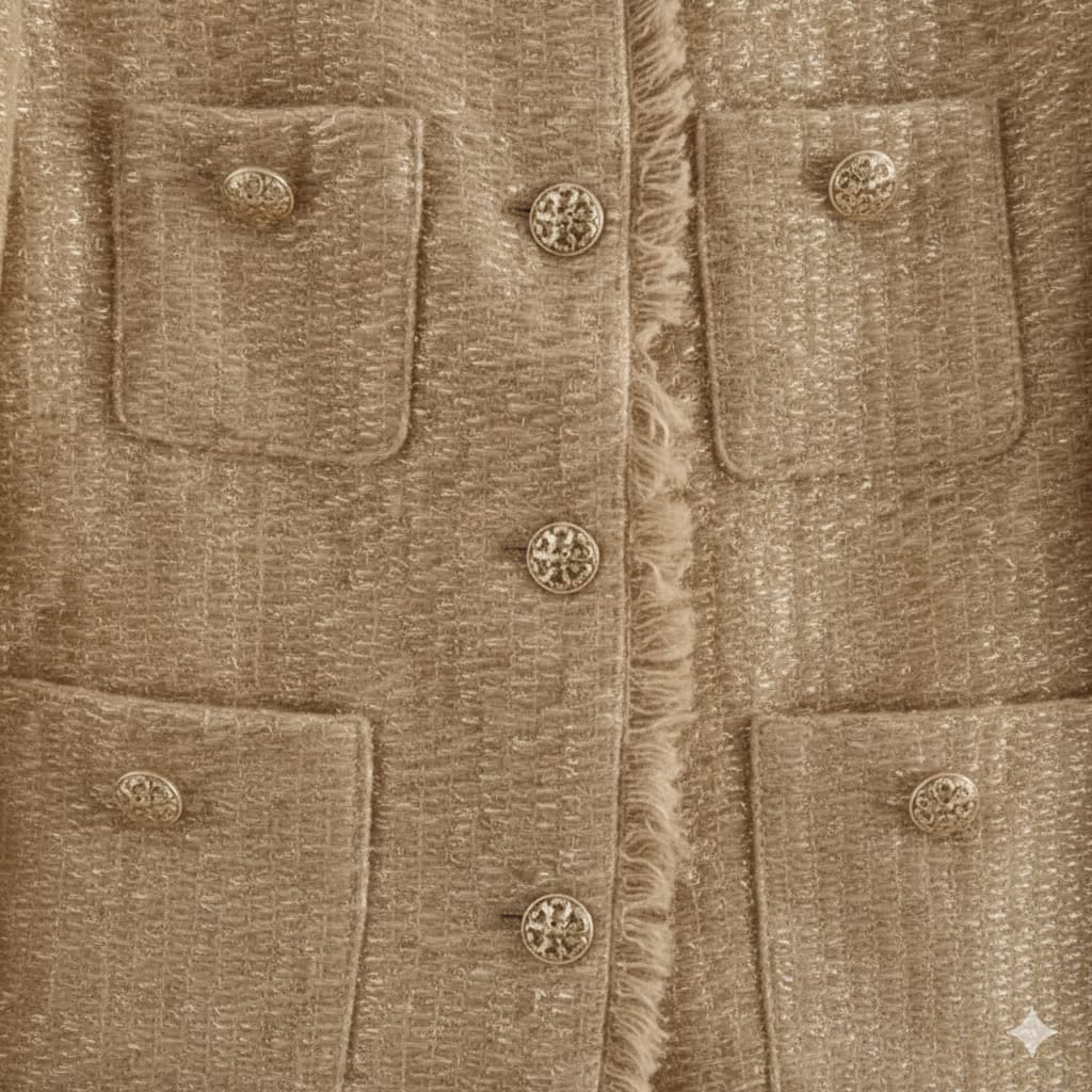 Veste courte en tweed — vue 3
