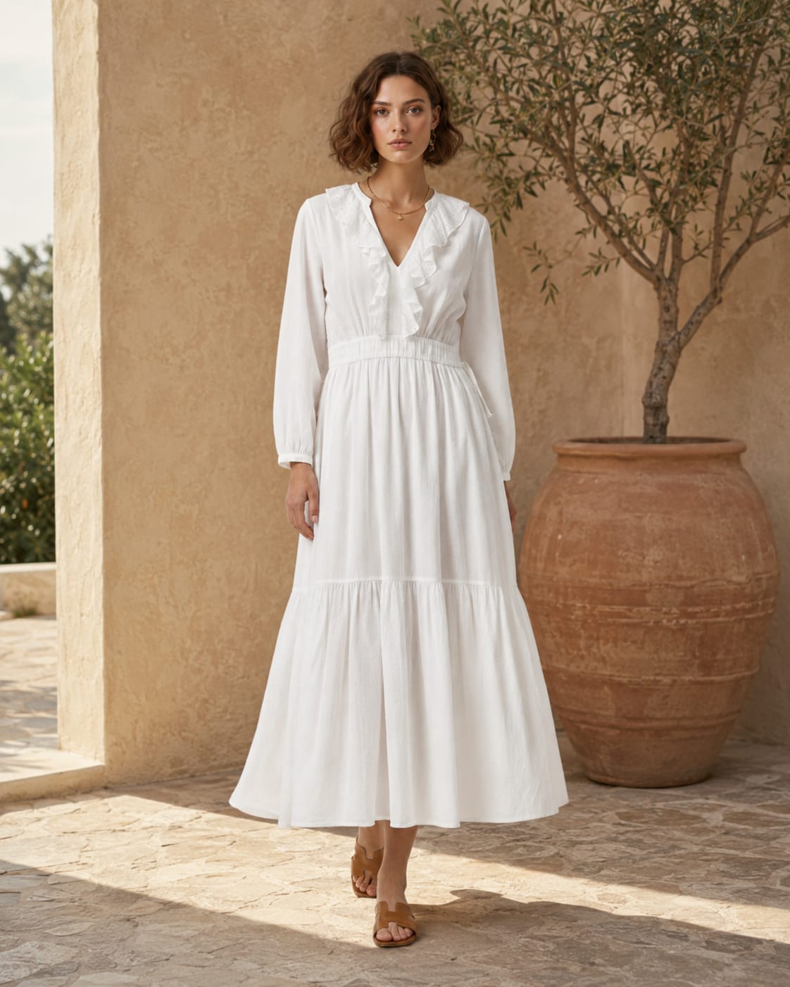 Robes à volants Tsniout