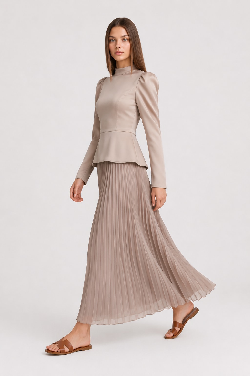 Robe Longue drapée Tsniout