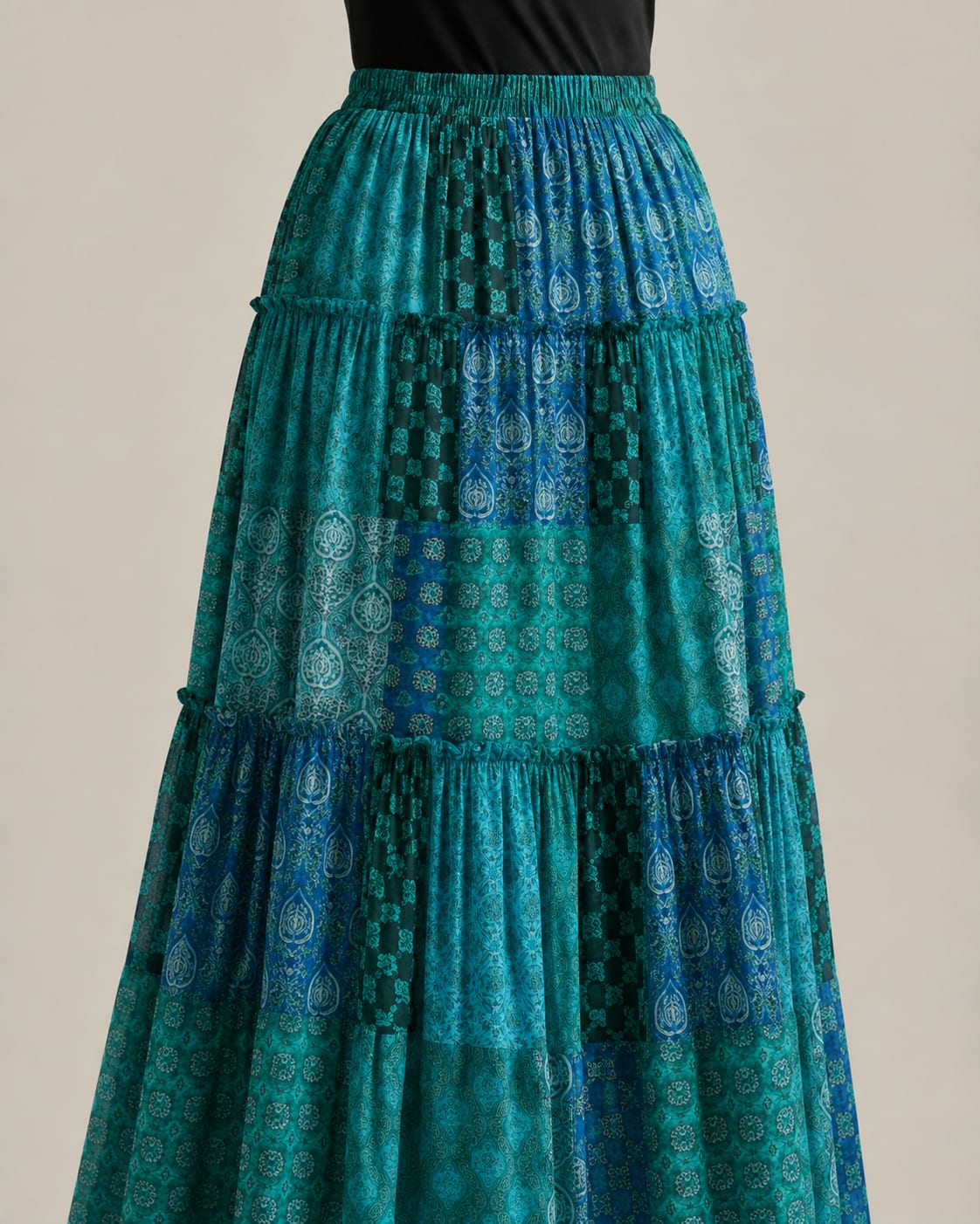 Jupe d'été style bohème Tsniout